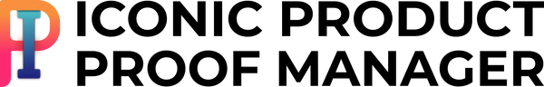 Iconic Product Proof Manager